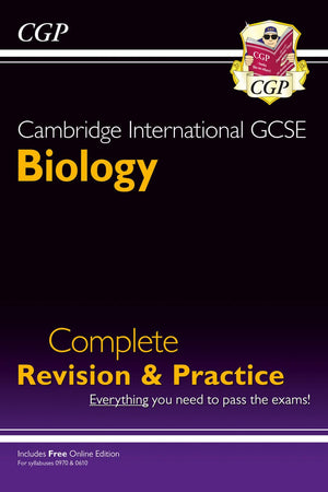 New Cambridge International GCSE Biology Complete Revision & Practice - for exams in 2023 & beyond (CGP Cambridge IGCSE Revision)