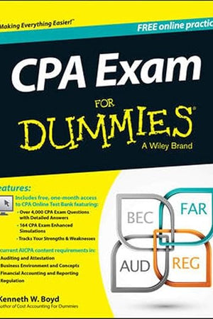 CPA Exam For Dummies with Online Practice
