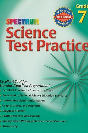 Science Test Practice, Grade 7 (Spectrum)