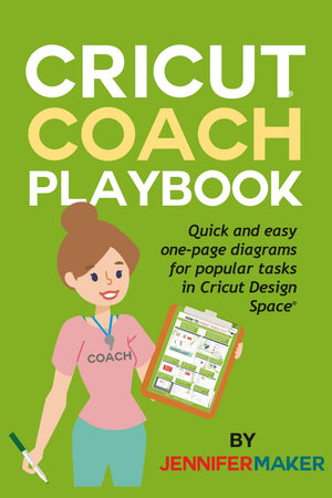 Cricut Coach Playbook: Quick and Easy One-Page Diagrams for Popular Tasks in Cricut Design Space