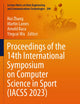 Proceedings of the 14th International Symposium on Computer Science in Sport (IACSS 2023) (Lecture Notes on Data Engineering and Communications Technologies)