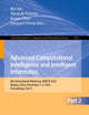 Advanced Computational Intelligence and Intelligent Informatics: 8th International Workshop, IWACIII 2023, Beijing, China, November 3–5, 2023, ... in Computer and Information Science, 1932)