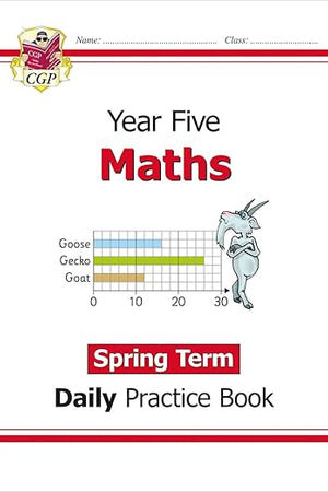 New KS2 Maths Daily Practice Book: Year 5 - Spring Term: superb for catch-up and learning at home (CGP KS2 Maths)