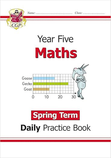 New KS2 Maths Daily Practice Book: Year 5 - Spring Term: superb for catch-up and learning at home (CGP KS2 Maths)