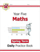 New KS2 Maths Daily Practice Book: Year 5 - Spring Term: superb for catch-up and learning at home (CGP KS2 Maths)