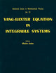YANG-BAXTER EQUATION IN INTEGRABLE SYSTEMS (Advanced Mathematical Physics)