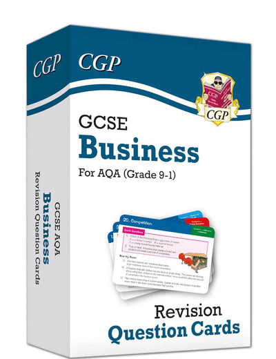 New Grade 9-1 GCSE Business AQA Revision Question Cards (CGP GCSE Business 9-1 Revision)