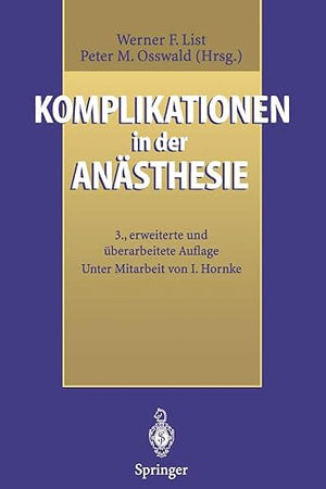 Komplikationen in der Anästhesie (German Edition)