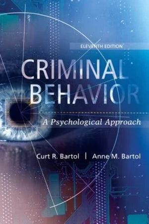 Criminal Behavior: A Psychological Approach