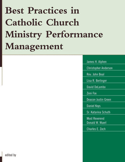 Best Practices in Catholic Church Ministry Performance Management