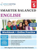 SBAC Test Prep: Grade 5 English Language Arts Literacy (ELA) Common Core Practice Book and Full-length Online Assessments: Smarter Balanced Study Guide (SBAC by Lumos Learning)