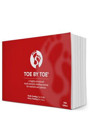 Toe by Toe: Highly Structured Multi-Sensory Reading Manual for Teachers and Parents