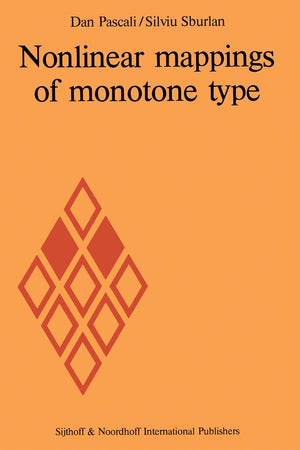 Nonlinear mappings of monotone type