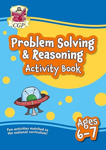 New Problem Solving & Reasoning Maths Activity Book Ages 6-7: Perfect for Catch-Up & Home Learning (CGP Primary Fun Home Learning)