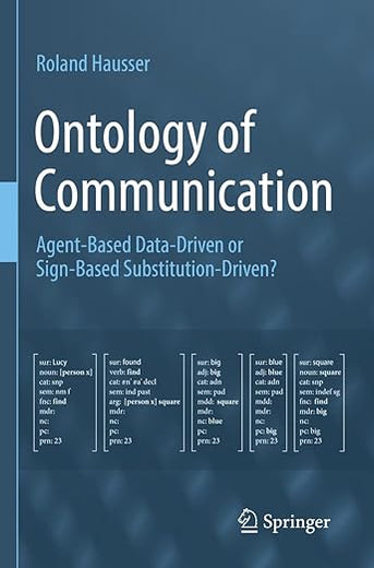 Ontology of Communication: Agent-Based Data-Driven or Sign-Based Substitution-Driven?