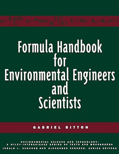 Formula Handbook for Environmental Engineers and Scientists