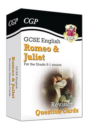 New Grade 9-1 GCSE English Shakespeare - Romeo & Juliet Revision Question Cards (CGP GCSE English 9-1 Revision)