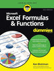 Excel Formulas And Functions Fd, 5e (For Dummies)