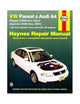 VW Passat & Audi A4: Passat (1998 thru 2001); Audi A4 (1996 thru 2001) (Haynes Repair Manual)