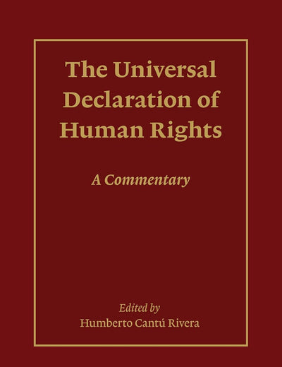 The Universal Declaration of Human Rights: A Commentary