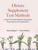 Dietary Supplement Test Methods