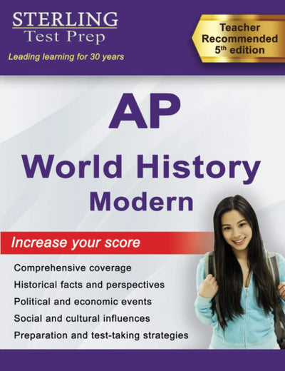 Sterling Test Prep AP World History: Complete Content Review for AP Exam