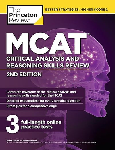 MCAT Critical Analysis and Reasoning Skills Review, 2nd Edition (Graduate School Test Preparation)