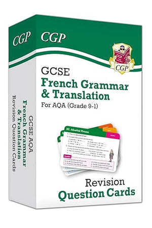 New Grade 9-1 GCSE AQA French: Grammar & Translation Revision Question Cards (CGP GCSE French 9-1 Revision)