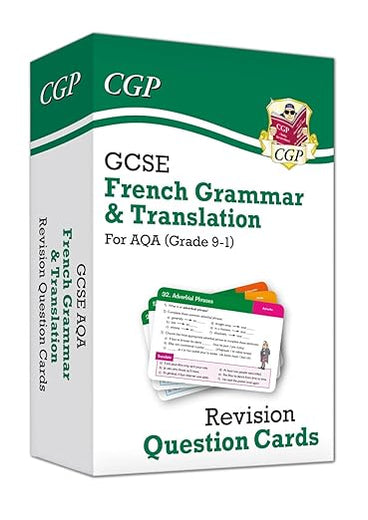 New Grade 9-1 GCSE AQA French: Grammar & Translation Revision Question Cards (CGP GCSE French 9-1 Revision)