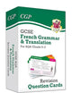 New Grade 9-1 GCSE AQA French: Grammar & Translation Revision Question Cards (CGP GCSE French 9-1 Revision)