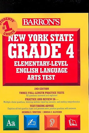 Barron's New York State Grade 4 Elementary-Level English Language Arts Test (Barron's New York State Grade 4 Elementary-Level English Language Arts Assessment)