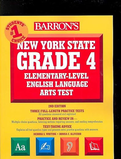 Barron's New York State Grade 4 Elementary-Level English Language Arts Test (Barron's New York State Grade 4 Elementary-Level English Language Arts Assessment)