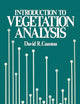 An Introduction to Vegetation Analysis: Principles, practice and interpretation