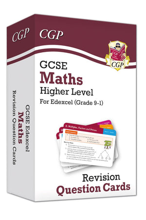 New Grade 9-1 GCSE Maths Edexcel Revision Question Cards - Higher (CGP GCSE Maths 9-1 Revision)
