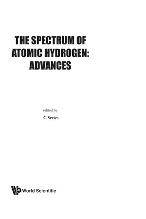 Spectrum Of Atomic Hydrogen: Advances, The