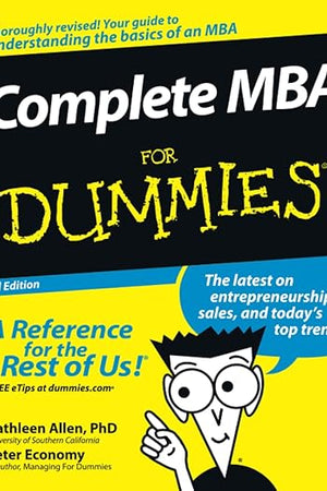 Complete MBA For Dummies
