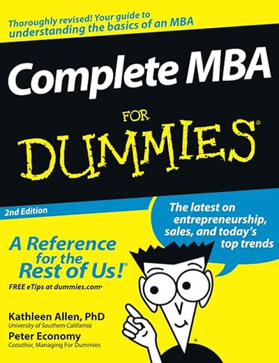 Complete MBA For Dummies
