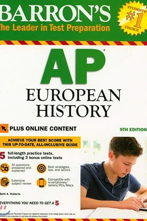 Barron's AP European History with Online Tests (Barron's Test Prep)