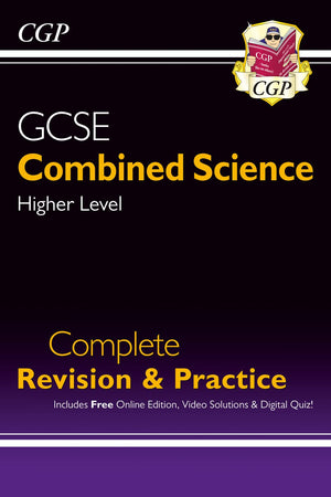 New GCSE Combined Science Higher Complete Revision & Practice w/ Online Ed, Videos & Quizzes (CGP GCSE Combined Science 9-1 Revision)