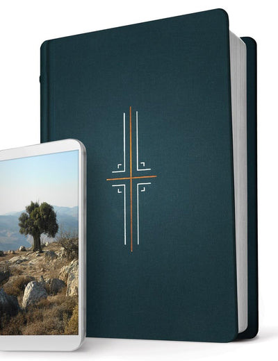 Tyndale NLT Filament Bible (Hardcover Cloth, Midnight Blue): Premium Bible with Access to Filament Bible App, Mobile Access to Study Notes, Devotionals, Video and More