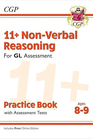 New 11+ GL Non-Verbal Reasoning Practice Book & Assessment Tests - Ages 8-9 (with Online Edition) (CGP 11+ GL)