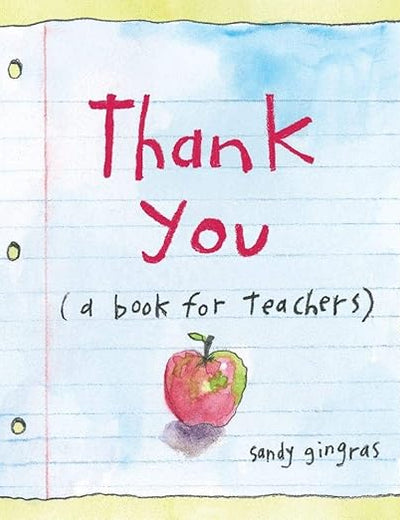 Thank You: (a book for teachers)