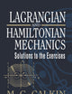 LAGRANGIAN AND HAMILTONIAN MECHANICS: SOLUTIONS TO THE EXERCISES