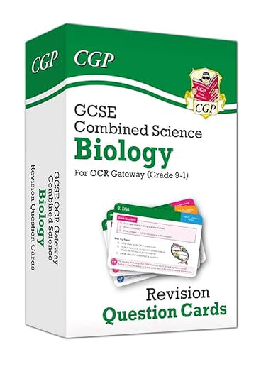 New 9-1 GCSE Combined Science: Biology OCR Gateway Revision Question Cards (CGP GCSE Combined Science 9-1 Revision)