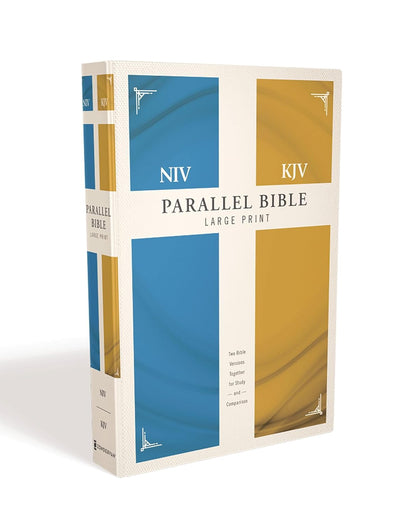 NIV, KJV, Parallel Bible, Large Print, Hardcover: God's Unchanging Word Across the Centuries