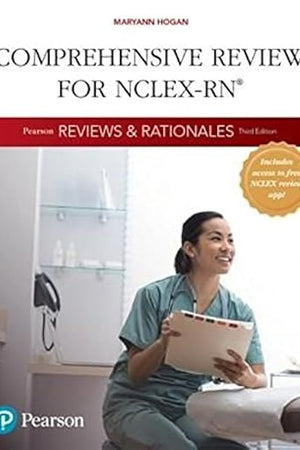 Pearson Reviews & Rationales: Comprehensive Review for NCLEX-RN (Hogan, Pearson Reviews & Rationales Series)