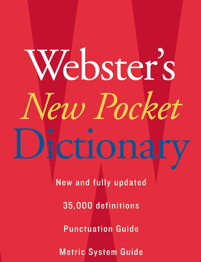 Webster's New Pocket Dictionary