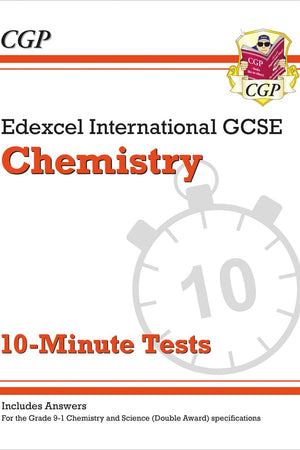 New Grade 9-1 Edexcel International GCSE Chemistry: 10-Minute Tests (with answers) (CGP IGCSE 9-1 Revision)