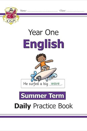 New KS1 English Daily Practice Book: Year 1 - Summer Term: superb for catch-up and learning at home (CGP KS1 English)