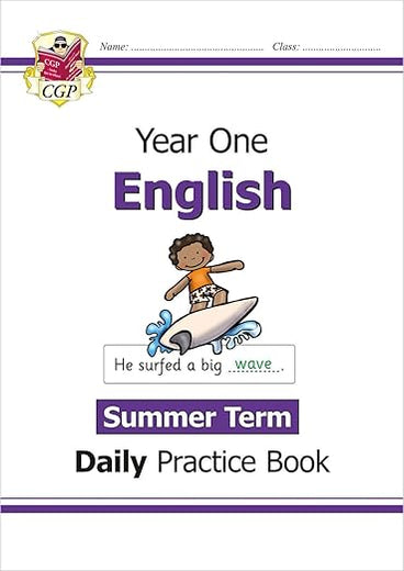 New KS1 English Daily Practice Book: Year 1 - Summer Term: superb for catch-up and learning at home (CGP KS1 English)
